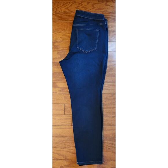 Old Navy Jeans Women Size 18 Skinny Dark Denim Jeans High-Rise - Picture 5 of 13